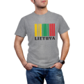 Grey Shirt Lithuania Barcode
