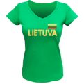 Moteriški Lietuvos Sirgalių Marškinėliai