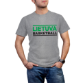 Lietuva Basketball Vyriški Marškinėliai