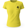 Geltoni Moteriški Marškinėliai Vytis Lietuva