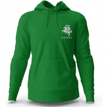 Green Hoodie Vytis Lithuania
