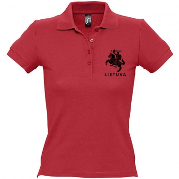 Moteriški Polo Marškinėliai Vytis Lietuva (Dydis XL)