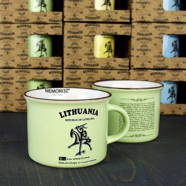 Historic Mug Vytis Lithuania