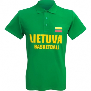 Polo Marškinėliai Lietuva Basketball 