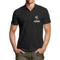 Black Polo Shirt Vytis