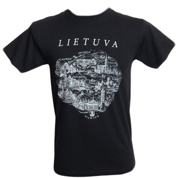 Vilnius Lietuva Marškinėliai
