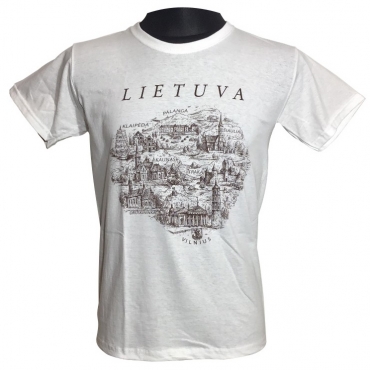 Vilnius Lietuva Marškinėliai