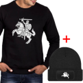 Vytis Crewneck + Vytis Beanie (Size: XXXL)