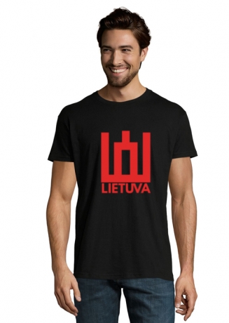 Lietuva Gedimino Stulpai Marškinėliai