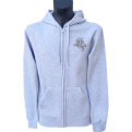 Gray Hoody With Embroidered Vytis