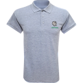 Stilizuotas Vytis Patch Polo Marškinėliai 