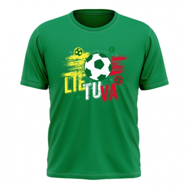 Lietuva Futbolas Vaikiški Marškinėliai