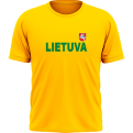 Lithuania Tee With Flag On The Back