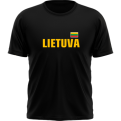 Lithuania Tee With Vytis On The Back