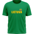 Lithuania Tee With Vytis On The Back