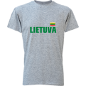 Lithuania Tee With Vytis On The Back