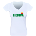 Ladies Tee Lithuania With Vytis On The Back