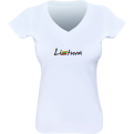 Ladies Tee Lithuania With Vytis On The Back