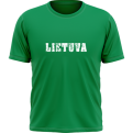 Lietuva Marškinėliai (vėliavėlė ant nugaros)