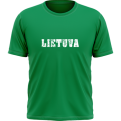 Lithuania Tee (flag on the back)