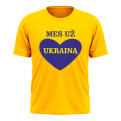 Mes Už Ukrainą Vaikiški Marškinėliai