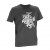 Grey Tee With Silver Vytis thumbnail