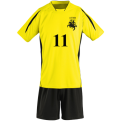 Lithuania Football Junior Sports Apparel With Number And Name