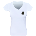 Lithuania Football Ladies Tee (flag on the back)