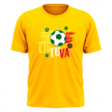 Lietuva Futbolas Vaikiški Marškinėliai