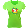 Lithuania Green Ladies Tee