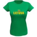 Ladies Tee Lithuania With Vytis On The Back