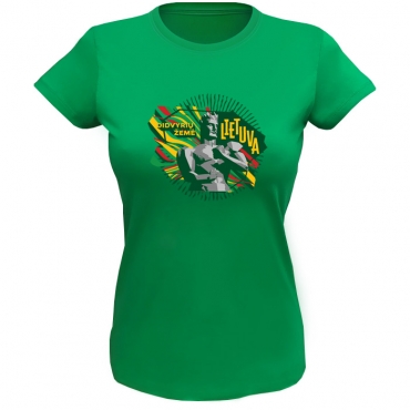 Lithuania Land Of Heroes Ladies Tee