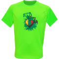 Sportiniai Marškinėliai Mes Už Lietuva (Neon Green)