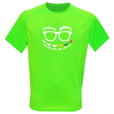 Tee Lithuania Sportu Neon