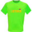 Sportiniai Marškinėliai Lietuva (Su Vytis Ant Nugaros)