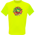 Tee Lithuania Basketball Country Sporty Neon Yellow