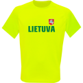 Sportiniai Marškinėliai Lietuva (Vėliavėlė Ant Nugaros)
