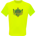 Sportiniai Marškinėliai Lietuva (Neon Yellow)