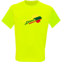 Sportiniai Marškinėliai Lietuva (Neon Yellow)