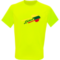 Tee Lithuania Sporty Neon Yellow