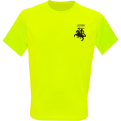 Tee Vytis Lithuania Sporty Neon Yellow