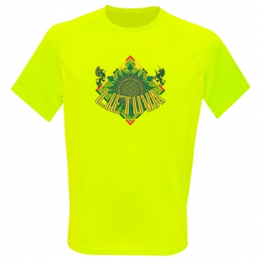 Tee Lithuania Sporty Neon Yellow