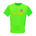 Vaikiški Sportiniai Marškinėliai Lietuva (Vėliavėlė Ant Nugaros)