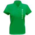 Ladies Polo Shirt Balts Symbols