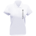 Ladies Polo Shirt Balts Symbols