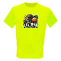Vaikiški Sportiniai Marškinėliai Lietuva Basketball Skulls