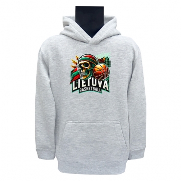 Vaikiškas Džemperis Lietuva Basketball Skulls