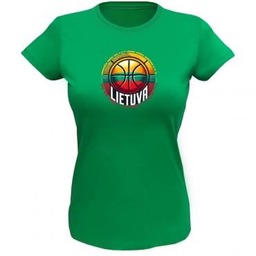 Ladies T-shirt Basketball