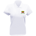 Lithuania Ladies Polo Shirt