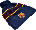 FC Barcelona Žieminė Kepurė Su Bumbulu
